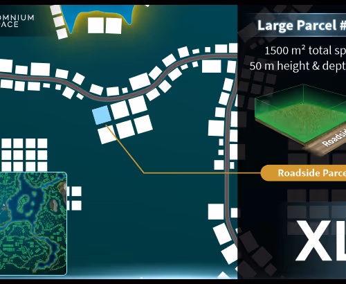 Extra Large #743 (XL) parcel in Somnium Space