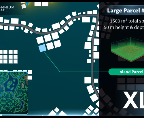 Extra Large #473 (XL) parcel in Somnium Space