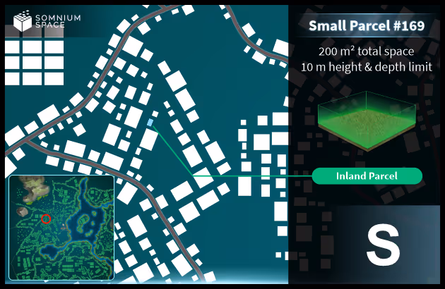 Small #169 (S) parcel in Somnium Space 