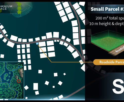 Small #2205 (S) parcel in Somnium Space 