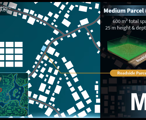 Medium #1310 (M) parcel in Somnium Space