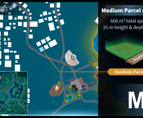 Medium #4168 (M) parcel in Somnium Space