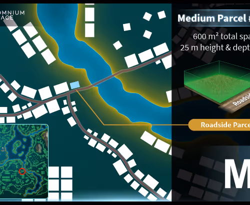 Medium #1722 (M) parcel in Somnium Space
