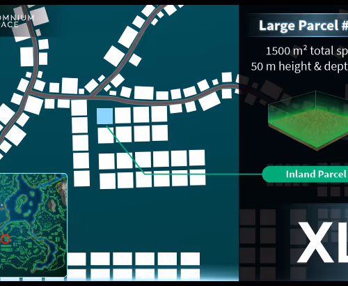 Extra Large #950 (XL) parcel in Somnium Space
