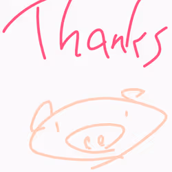 Thanks 🐷