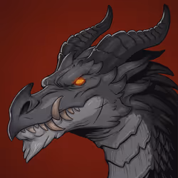 Rare Grey Dragon