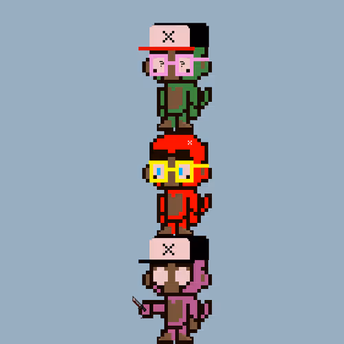 Stacked Monkeys