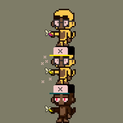 Stacked Monkeys #524