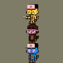 Stacked Monkeys #626