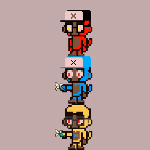 Stacked Monkeys #1491