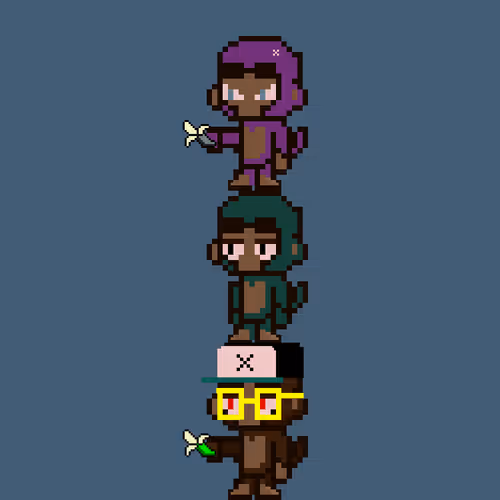 Stacked Monkeys