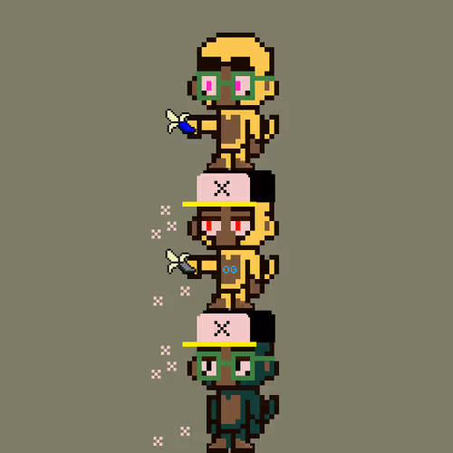 Stacked Monkeys