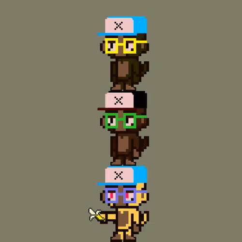 Stacked Monkeys #1268
