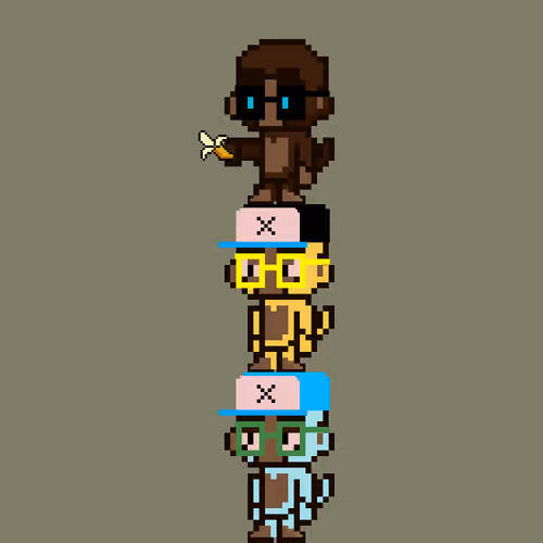 Stacked Monkeys #1476