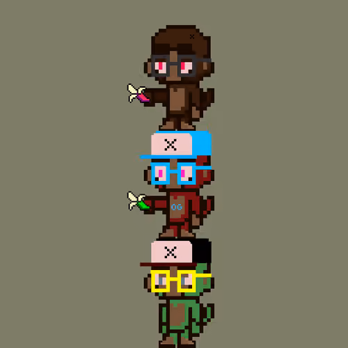 Stacked Monkeys #1361