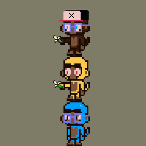 Stacked Monkeys #663