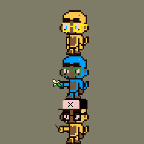 Stacked Monkeys
