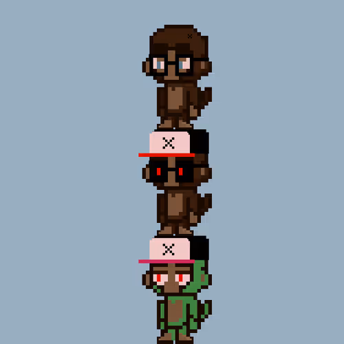 Stacked Monkeys