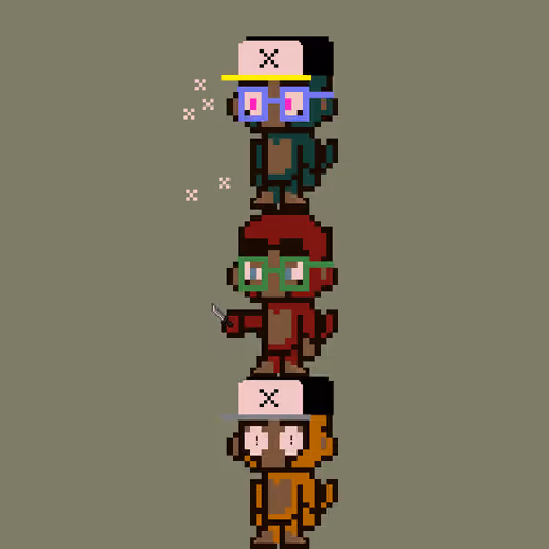Stacked Monkeys #1369