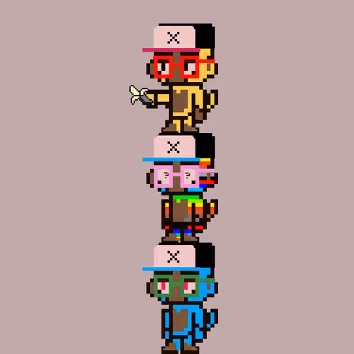 Stacked Monkeys #822