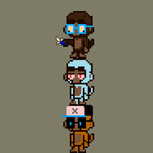 Stacked Monkeys #435
