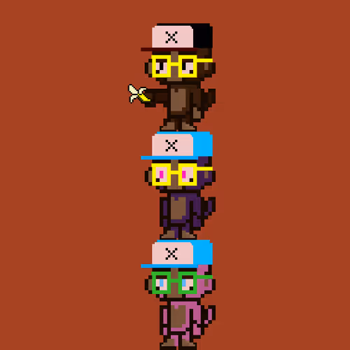 Stacked Monkeys #492