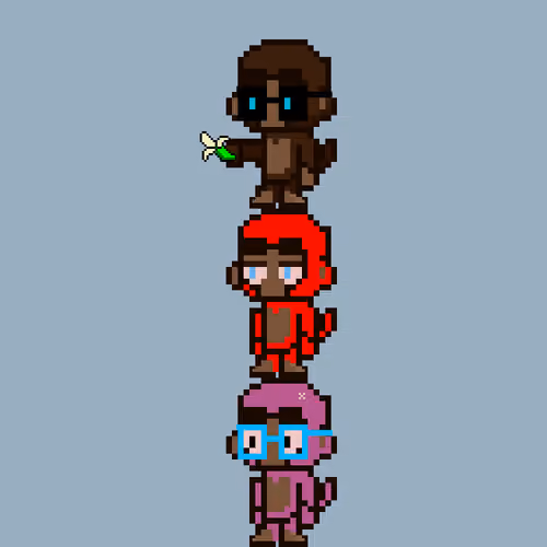 Stacked Monkeys #934