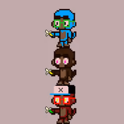 Stacked Monkeys #1039