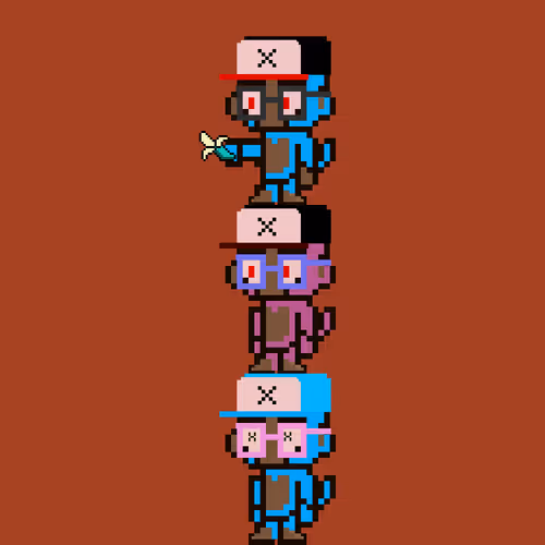 Stacked Monkeys #437