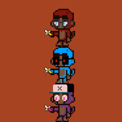 Stacked Monkeys #196