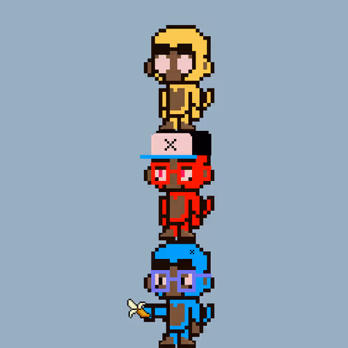 Stacked Monkeys