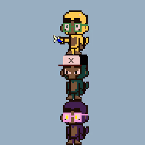 Stacked Monkeys #320
