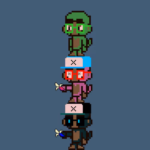 Stacked Monkeys #573