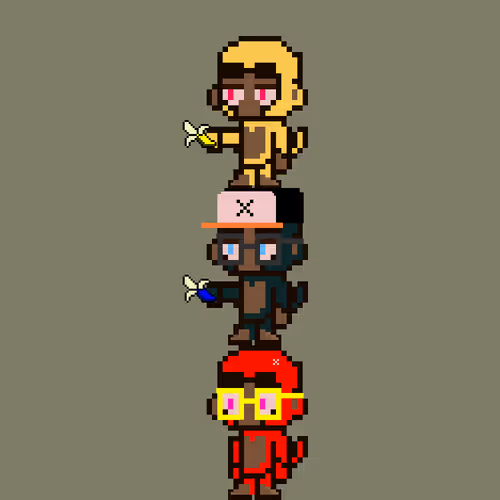 Stacked Monkeys #175