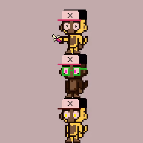 Stacked Monkeys #749
