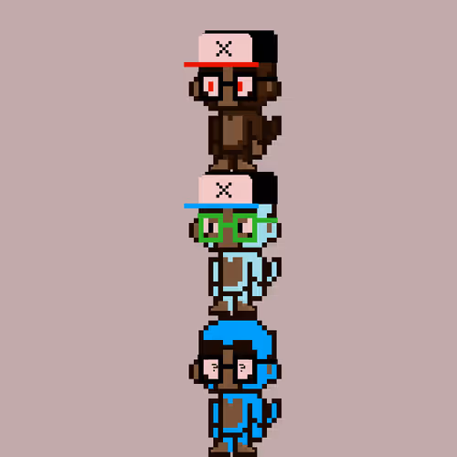 Stacked Monkeys #52