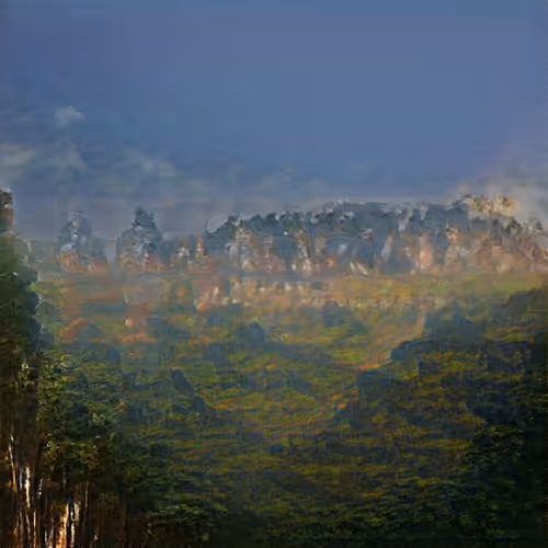 Painting #157 (Ecuador Mountains)