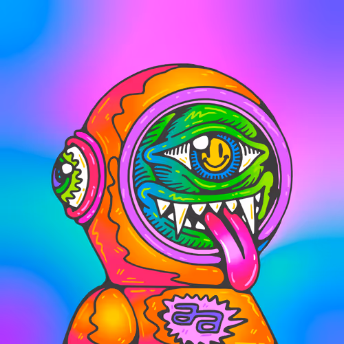 2022 Awkward Astronauts Curated Artist Badges