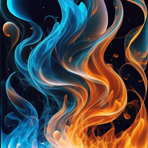 Fire Ice By Massimo Genai