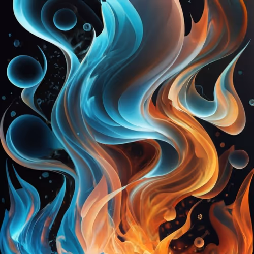 Fire Ice By Massimo Genai
