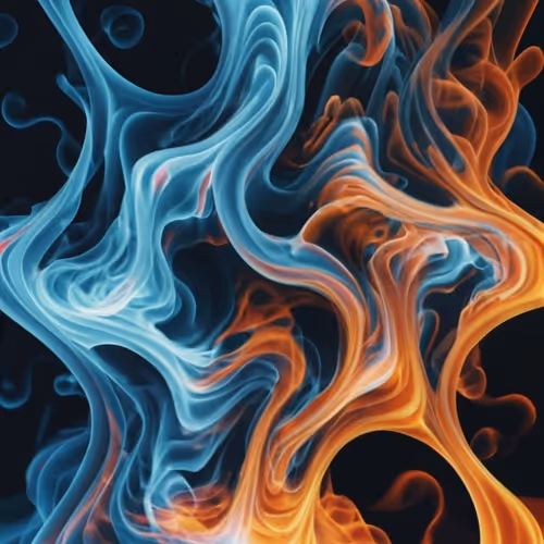 Fire Ice By Massimo Genai