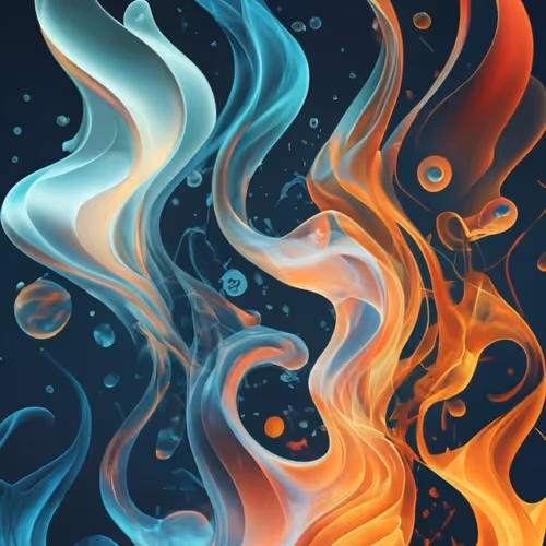 Fire Ice By Massimo Genai