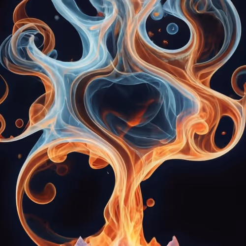 Fire Ice By Massimo Genai