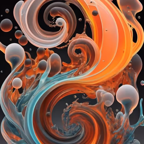 Fire Ice By Massimo Genai