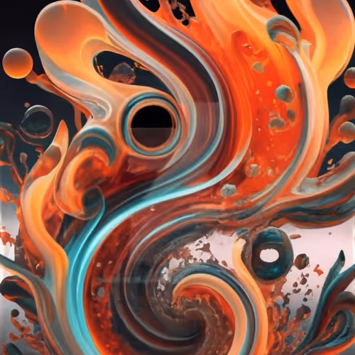 Fire Ice By Massimo Genai