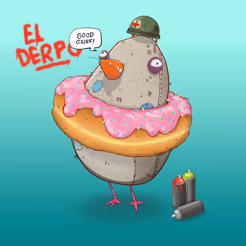 Derpy Birb #7023