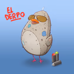 Derpy Birb #1020