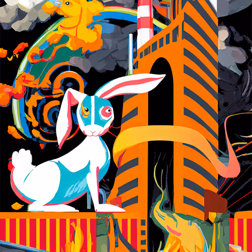 Rabbit Takeover By Anne Spalter