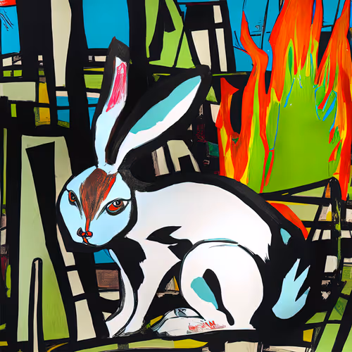 Rabbit Takeover By Anne Spalter