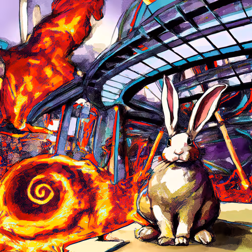 Rabbit Takeover By Anne Spalter